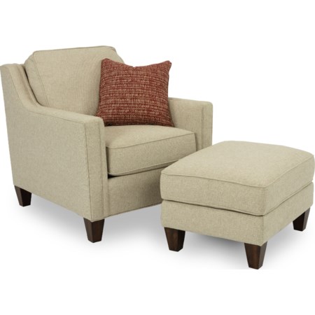 Chair & Ottoman